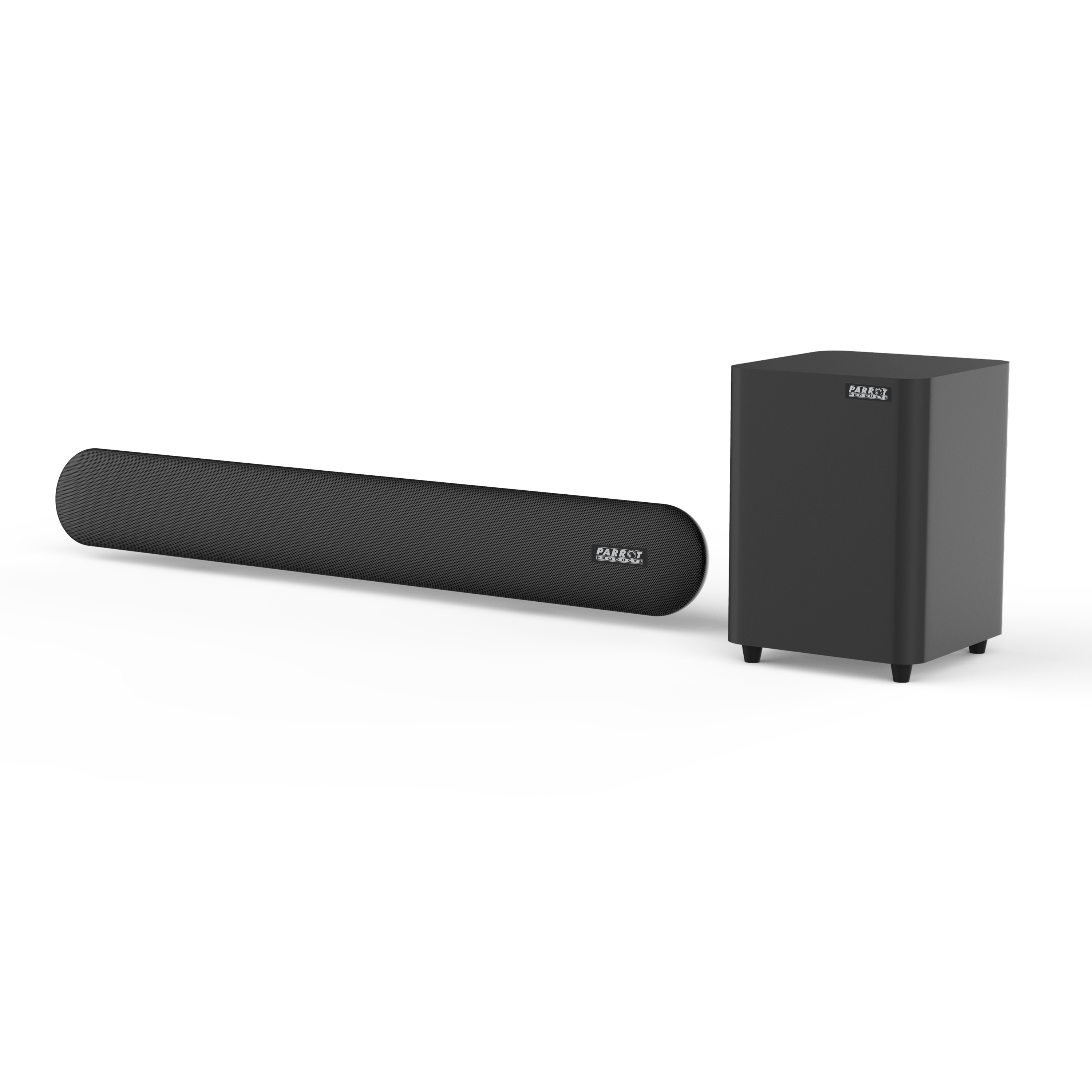 Parrot Speaker Sound Bar + 5.25 Inch Wireless Sub: Unmatched Audio Performance with Wireless Subwoofer
